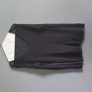 Sienna & Bellini, black , see through, sweater, long-sleeve